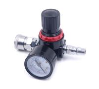 0.6cm Air Flow Regolatore Compressore Aria Regolatore con Manometro Controllo