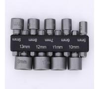 0.6cm Drive Dado Metrico Punta da Trapano Esagonale Presa Strumento Kit 5mm-13mm