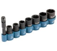 0.6cm Impact Presa Set Con 0.6cm Adattatore, 8 Pezzi - E-12289