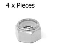 0.6cm Nylon Inserto Titanio Chiusura Dado Solo Ti Imperiale UNF 1/4 x 28 Tpi