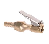 0.6cm Ottone Pneumatici Gonfiatore Serratura Su Aria Mandrino Compressore per W/