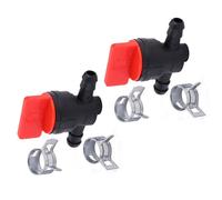 0.6cm Spegnere Valvole Tagli Netti Esterno Tubo Morsetto Motore 2pcs Pratico