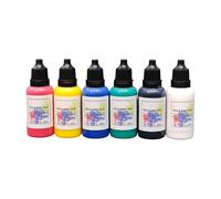 0.7 Fl Oz Vernice Per Il Viso | 6 Colori Vernice Per Trucco Cosplay | 7,1 Cm/2,8 Pollici Kit Di Colori Lavabili A Base D'acqua Per Il Pagliaccio Per Body Da Donna Per Bambini Festival Festival Di Hal