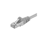 (0,75 €/ 1m) 20 Metri Cat 5 Cavo Patch Lan Rete Internet 2-fach Schermato Gra