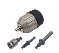 0.8-10mm 3/8 "-24UNF autobloccante mandrino autoserrante autoserrante 3/8" adattatore mandrino adatto for conversione chiave a percussione esagonale SDS (Color : Chuck and Shank Set)