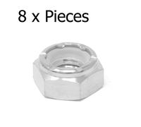 0.8cm Nylon Inserto Titanio Chiusura Dado Solo Ti UNF X 24 Tpi Narrow Confezioni