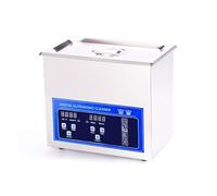 0,8L 2L 6L 10L 30L 38L Bagno Di Pulizia Ultrasonico Digitale PCB Riscaldato Motore Metallo Laboratorio Ultrasuoni Sgrassante Pulitore Sonico Ampia Applicazione(4.5L)