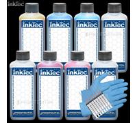 0,8L Inktec Inchiostro CLI42GY CLI42LGY CLI42BK CLI42C CLI42M CLI42Y CLI42PC