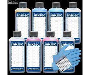 0,8L Inktec Inchiostro CLI42GY CLI42LGY CLI42BK CLI42C CLI42M CLI42Y CLI42PC