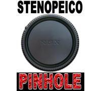 0,8MM PINHOLE FORO STENOPEICO per SONY A5000 A3000 NEX-7 NEX-6 NEX-5 NEX-3 A7R