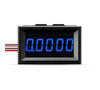 0,91 cm 5-Digit LED DC Digital Amperometro 0-3A Quattro fili Corrente Meter | Polarità inversa per protezione per il monitoraggio dell'alimentazione elettronica fai da te automobilistica nera