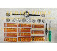 0 BA TO 10 BA TAP & DIE SET BRITISH ASSOCIATION KIT COMPLETO 33 RUBINETTI E...