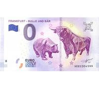0 euro banconota toro e orso · Francoforte · XEEC 2018-1 · Souvenir o zero €