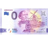 0 Euro bollettine Copenaghen · København · Danimarca · Souvenir o zero € Biglietto di souvenir