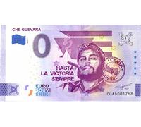 0-Euro Patente Che Guevara · Cuba · Hasta la Victoria Siempre · Continua sempre alla vittoria · Biglietto di souvenir o zero € Souvenir