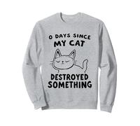 0 Giorni Da Quando Il Mio Cat Ha Distrutto Qualcosa Di Felpa