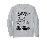 0 Giorni Da Quando Il Mio Cat Ha Distrutto Qualcosa Di Maglia a Manica