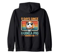 0 Giorni da Quando la mia cavia Mi ha ignorato Amante delle cavie Felpa con Cappuccio