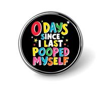 0 giorni dall'ultimo salvataggio Spilla rotonda da uomo e da donna in metallo con castone, spilla da bavero, spilla da cravatta per abiti, camicie, giacche, cappelli, costumi, decorativi