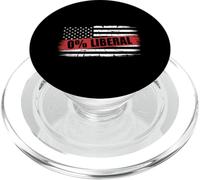 0 Liberal TShirt Americano USA Anti-liberale Repubblicano PopSockets PopGrip per MagSafe