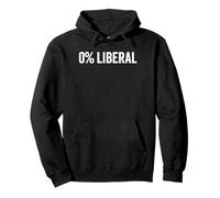 0% Liberale Zero Percentuale Liberale Anti Liberale 0% Liberale Felpa con Cappuccio