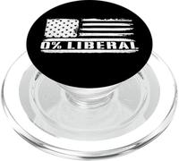 0% Liberale Zero Percentuale Liberale Anti Liberale 0% Liberale PopSockets PopGrip per MagSafe