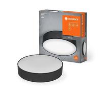 LEDVANCE ORBIS PARIS plafoniera 400mm, nera, 2XE27