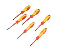 00 20 12 V03 set: cacciavite isolato Phillips, Pozidriv® 1kVAC 6 pz. KNIPEX