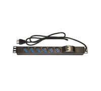 0000017203 Digitus MULTIPRESA PER RACK 19" 6 PRESE (LP954)