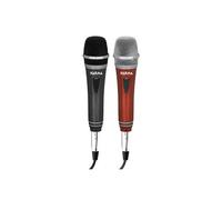 0000020515 Karma KIT MICROFONI DINAMICI NERO E ROSSO (DM 522)