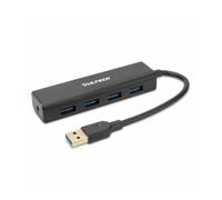Vultech HU-04USB3, Hub 4 Porte USB 3.0, Ultracompatto, 5 Gbps