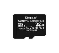Kingston Technology Scheda micSDHC Canvas Select Plus 100R A1 C10 da 32GB + adattatore