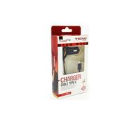 0000047042 Tecno CARICATORE DA AUTO PER SMARTPHONE/TABLET USB TYPE-C 2.4A 12W (T