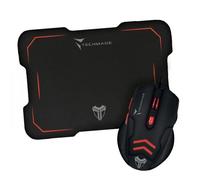 0000052744 Techmade MOUSE + MOUSE PAD GAMING TM-M016-RED ROSSO