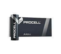 0000052823 Duracell BATTERIE PROCELL ALKALINE AAA10 1.5V MN2400 (10 PEZZI)