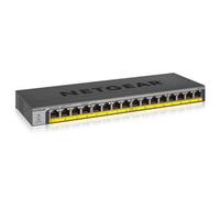0000054611 Netgear SWITCH RETE 16 PORTE 10/100/1000 GS116LP-100EUS POE