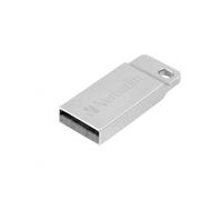 0000055425 Verbatim PEN DRIVE 32 GB METAL EXECUTIVE USB 2.0 (98749) SILVER