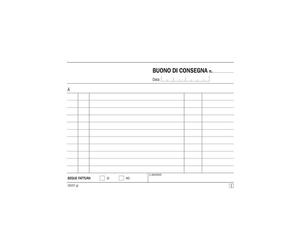 0000055603 Data Ufficio BLOCCHETTO BUONI DI CONSEGNA (DU161570000) 2 COPIE A6 (5