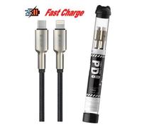 0000056951 Devia CAVO DATI USB C - LIGHTNING CON ESPOSITORE (DEBFZALC096)