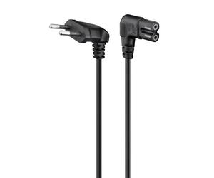 0000057040 Ewent CAVO ALIMENTAZIONE EURO POWER PLUG 2 POLI M 90GR.-C7F 90GR. (EC