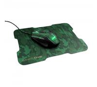 0000058043 Trust MOUSE GAMING GTX 781 RIXA CON TAPPETINO PER MOUSE (23611) CAMOU