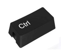 NO BRAND SCATOLA NASCONDI E ORGANIZZA CAVI - TASTO CTRL - NERA**PUOI PAGARE ANCHE ALLA CONSEGNA!!!**