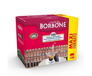 0000061588 Borbone CAPSULE MONODOSE DI CAFFE' MISCELA DECISA NERA COMPATIBILI MA