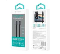 0000061856 Devia CAVO CARICATORE DA TYPE-C A TYPE-C 240W SUPER RAPIDO (DEEC65272