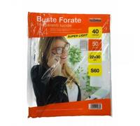 0000063847 Nikoffice BUSTE FORATE A4 22X30 15" - 50 PEZZI (01NIK012)