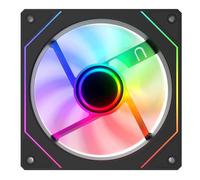 0000064464 Itek VENTOLA PER CASE INFINITY BLACK ITCFAIN12B 120X120 ARGB