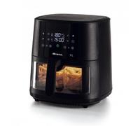 Ariete Ariete 4630 Friggitrice ad aria 9L, 1300 W, Capacità 9L, Capacità di cottura 2,5kg, 8 programmi preimpostati, Temperatura fino a 200°, Cestello trasparente per controllo cottura, Nero