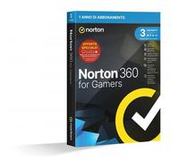 Norton 360 for Gamers 2023, Antivirus per 3 Dispositivi, Licenza di 1 anno, PC, Mac, tablet e smartphone