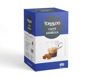 0000066004 Toraldo CIALDE SOLUBILI ESE 44MM CAFFE' GUSTO SAMBUCA 18 PZ (106301)