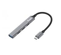 0000066416 Equip HUB USB 3.2 GEN 1/2.0 A 4 PORTE - USB-C (128961)